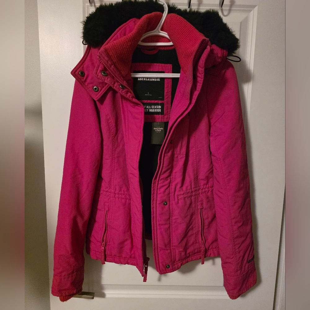 Abercrombie & Fitch Women's Pink Jacket